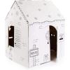 imageEasy Playhouse Gingerbread House  Kids Art ampamp Craft for Indoor Fun Color Favorite Holiday Sweets ampamp Winter Friends Decorate ampamp Personalize a Cardboard Fort 32quot X 26 5quot X 40 5quotHoliday