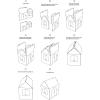 imageEasy Playhouse Gingerbread House  Kids Art ampamp Craft for Indoor Fun Color Favorite Holiday Sweets ampamp Winter Friends Decorate ampamp Personalize a Cardboard Fort 32quot X 26 5quot X 40 5quotHoliday