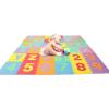 imageEasy Playhouse Soft Foam Floor Puzzle Tiles for Children NonToxic EVA 36 Interlocking Foam Tiles with 24 Borders for Playroom Nursery or Gym Numbers and Letters36 pieces