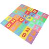 imageEasy Playhouse Soft Foam Floor Puzzle Tiles for Children NonToxic EVA 36 Interlocking Foam Tiles with 24 Borders for Playroom Nursery or Gym Numbers and Letters36 pieces