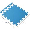 imageEasy Playhouse Soft Foam Floor Puzzle Tiles for Children NonToxic EVA 36 Interlocking Foam Tiles with 24 Borders for Playroom Nursery or Gym Numbers and Letters12 pieces