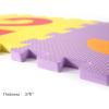 imageEasy Playhouse Soft Foam Floor Puzzle Tiles for Children NonToxic EVA 36 Interlocking Foam Tiles with 24 Borders for Playroom Nursery or Gym Numbers and Letters36 pieces