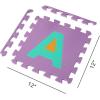 imageEasy Playhouse Soft Foam Floor Puzzle Tiles for Children NonToxic EVA 36 Interlocking Foam Tiles with 24 Borders for Playroom Nursery or Gym Numbers and Letters36 pieces