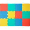 imageEasy Playhouse Soft Foam Floor Puzzle Tiles for Children NonToxic EVA 36 Interlocking Foam Tiles with 24 Borders for Playroom Nursery or Gym Numbers and Letters12 pieces
