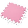 imageEasy Playhouse 12 Soft Foam Floor Puzzle Tiles  PinkPurpleWhite  12 Interlocking Mat Pieces 4x3 Nursery Playroom Gym Children amp AdultsPink  Purple  White