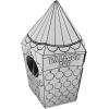 imageEasy Playhouse Carnival Tent  Decorate amp Personalize A Cardboard Play Fort ColorDrawDoodle DIY Art amp Crafts Activity 35 x 35 x 54 Kids 3Carnival Tent