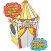 imageEasy Playhouse Carnival Tent  Decorate amp Personalize A Cardboard Play Fort ColorDrawDoodle DIY Art amp Crafts Activity 35 x 35 x 54 Kids 3Carnival Tent