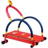 imageEasy Playhouse Kids Treadmill  Red amp Blue Manual SelfPropelled Motion Foam Handlebars Walk amp Jog Pad Exercise Equipment LED Display 150lb Cap
